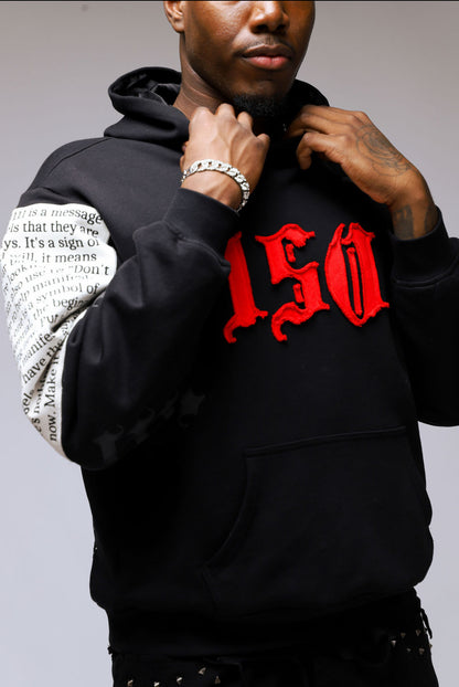 Angel Rhinestone Hoodie